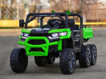 UTV electric pentru 2 copii Kinderauto X-Force 4x75W 24V Green