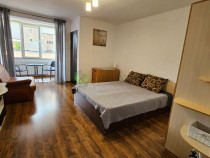 Garsoniera renovata,mobilata modern,zona Judetean,320 Euro