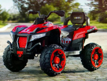 ATV electric pt. 2 copii 4x4 Kinderauto SuperOffroad V2, 4x45W 12V RED
