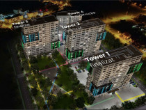 Apartament cu 2 camere in X-city Towers Direct de la dezv...