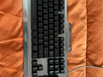 Tastatură gaming cu led - Black Silver