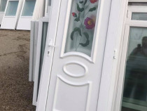 Usi termopan cu panel ornamental-vitraliu-pictata etc