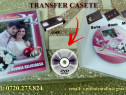 Transfer casete video si audio pe supor CD, DVD, USB-stick