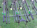 Set 4 Lansete Komodo Carp 3,90m+4 Mulinete G65+Rod Pod+Senzori