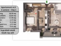 Apartament 2 camere, zona Tractorul-faza de constructie