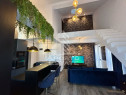 Penthouse mobilat de lux pe 2 nivele cu 3 camere si 2 bai...