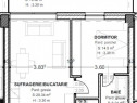 Apartament de vanzare, cu 2 camere, 71 mp, terasă 19 mp, zo