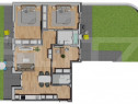 Apartament 4 camere, 2 terase ( 59, 44 mp. ) | Zona Vivo