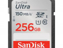 Card de memorie SanDisk SD Ultra, 256GB, SDXC, 150MB/s