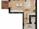 Apartament ultracentral, două nivele cu 2 băi și dressing