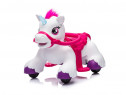 Calut electric, Kindeplay Unicorn, pentru copii 3-4 ani, 70W, 12V, roz
