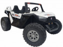 UTV electric pentru 4 copii, Kinderauto Buggy XXL 500W 24V 14Ah White