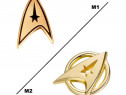 Insigna emblema logo Star Trek Discovery badge +CADOU!