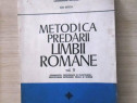 Berca: „Metodica predării limbii române” vol. II