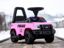 Masinuta 2 in 1 cu pedala elecrica Police QLS-993 30W #Pink