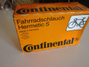 Camera bicicleta,ventil capac Continental made in Germany
