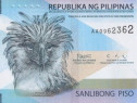 Bancnota PHILIPPINE -1000 piso 2022 -W241 -prima bancnota din polymer