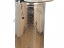 Butoi Inox Alimentar cu capac flotant pneumatic pentru vin 1.650 litri