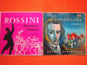 Vinil Chopin "Polonaises" Rubinstein+Rossini "Ouvertures Cel