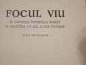 FOCUL VIU in datinile poporului roman - D.A.VASILIU (1943)