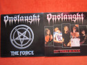 Vinil Onslaught-The Force&Let There Be Rock-1st Ed.-Thrash
