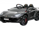 Masinuta electrica Lamborghini Aventador SVJ 2x35W #Negru