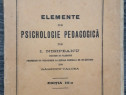 Carte veche i nisipeanu elemente de psihologie pedagogica