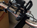 Suport aluminiu telefon Gub Plus15 rotativ bicicleta trotine