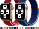 Curea Material cu Scai Ceas Apple Watch Seria 1 2 3 4 5 6 SE