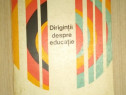 Ghica, Rădulescu, Movilă, Cațan – Diriginții despre educație