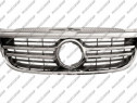 GRILA NEAGRA (FARA EMBLEMA) CU CROM INTEGRAL PT RADIATOR TIGUAN 07>>11 -PRASCO