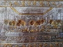 Icoana Cina Cea De Taina Argintata Relief 3 D