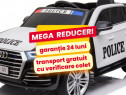 Masinuta Electrica Politie Copii 2-6 Ani Audi Q5 Roti Moi, Telecomanda