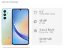 Samsung A34 ca Nou