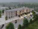 Apartament 2 camere - etaj 1 - doua balcoane - living mare