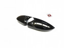 Capace Oglinzi Stil Corn Negru Brillant - Mercedes C W204 (2007-2014)