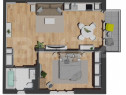OPORTUNITATE 2 Camere | Zona Vivo | Semifinisat