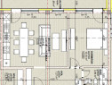 Apartament cu 2 camere, 51,81 mp, bloc nou, zona Libertatii