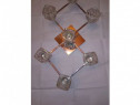 Lustra led 7 cuburi
