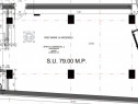 Spațiu comercial de inchiriat, 79 mp, în vilă nouă, zona