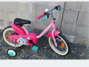 Bicicleta roz fetite copii unicorn