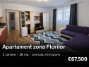 Apartament 2 camere, semidecomandat - zona Florilor/Magnoliei