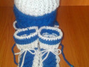 Caciulite + botosei tricotati