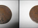 Moneda veche Austria- 3 kreutzer 1800, bronz, 3 cm.