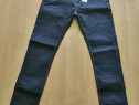 Pantaloni Blugi / Jeans Skinny fit, Blu Denim Scuro, Size 30