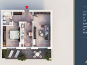 Apartament spatios 2 camere - 73.34 mp, COMISION 0%