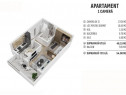 Apartament 1 camera, 46 mp, finisat, cartier nou rezidential