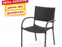 ALBACETE Scaun gradina/terasa/balcon Negru Nou