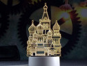 Lampa 3D Castel (16 culori)