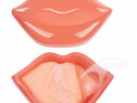Masca pentru buze, Ushas, Lip Mask, Peach, 22 bucati